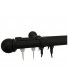 19/19 mm TODI juodas (A)